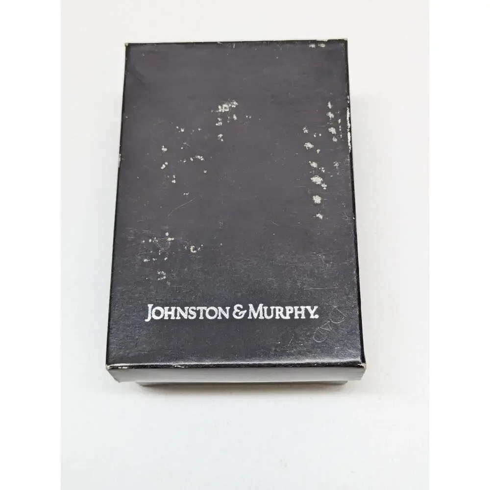 Johnson & Murphy 10 x 25 288ft/ 1000 YDS. Black Compact Folding Binoculars +Case